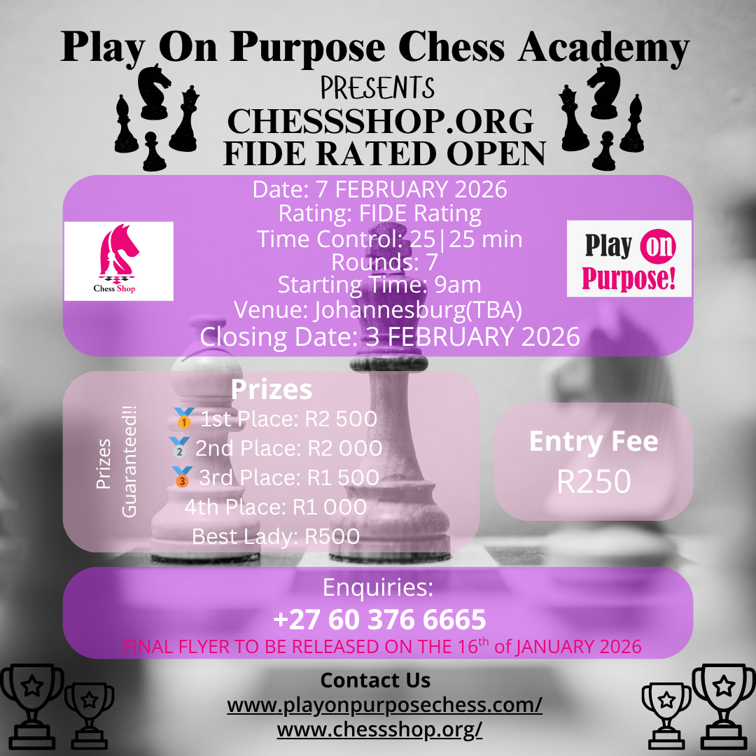 CHESSSHOP.ORG FIDE RATED RAPID CHESS OPEN